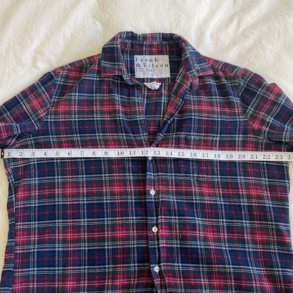 Frank and Eileen Women’s Relaxed Plaid Flannel Size Small - Picture 5 of 9